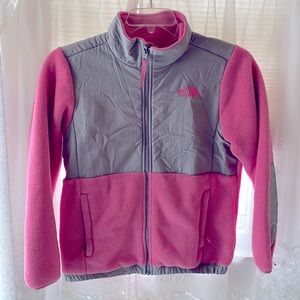 THE NORTH FACE pink  girls jacket size LARGE 14/16